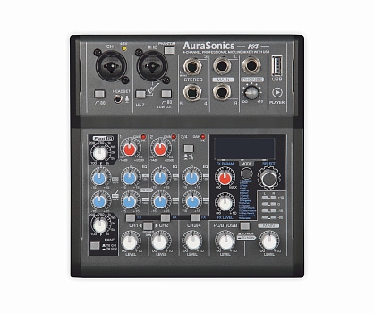 AuraSonics K4 компактный микшерный пульт в Салавате
