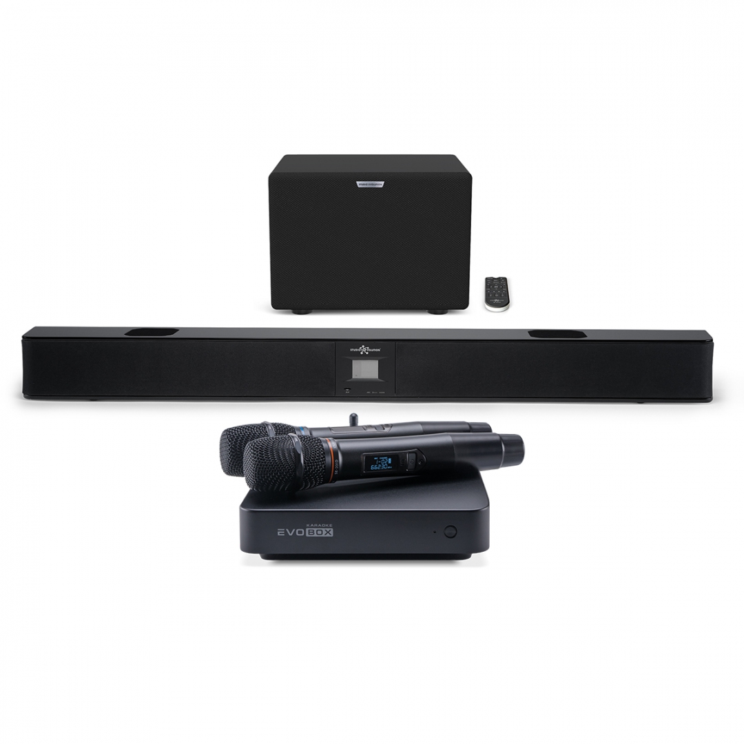 караоке-комплект EVOBOX Plus + EvoSound Bar (саундбар с караоке) в Салавате