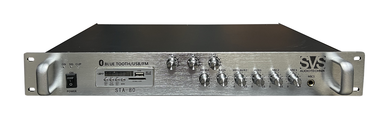 SVS Audiotechnik STA-80 Микшер-усилитель для систем Public Address в Салавате