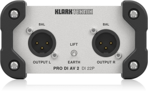 Klark Teknik DI 22P пассивный стерео директ-бокс в Салавате
