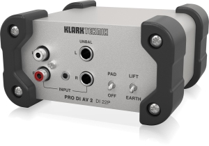 Klark Teknik DI 22P пассивный стерео директ-бокс в Салавате