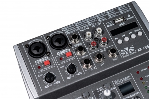 SVS Audiotechnik mixers AM-4 DSP Аналоговый микшерный пульт, 4-канала в Салавате